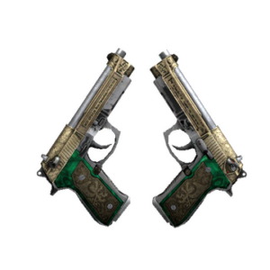 Dual Berettas | Royal Consorts (Battle-Scarred)